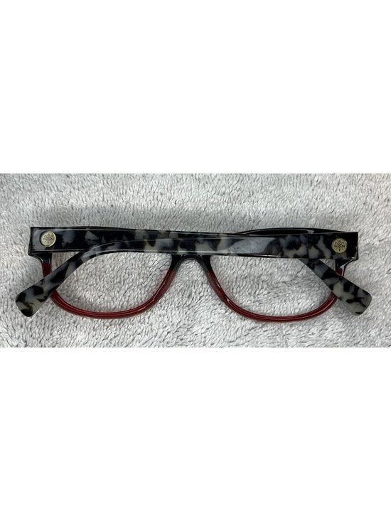 GANT MICHAEL BASTIAN GW MB DUO TORD RED BLACK MARBLE EYEGLASSES FRAMES 53-16-140